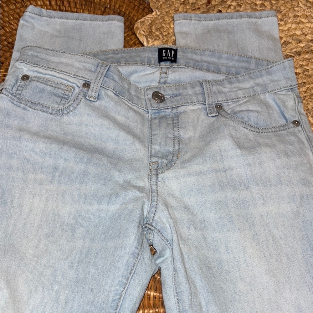 GAP Light Blue Girlfriend Jeans